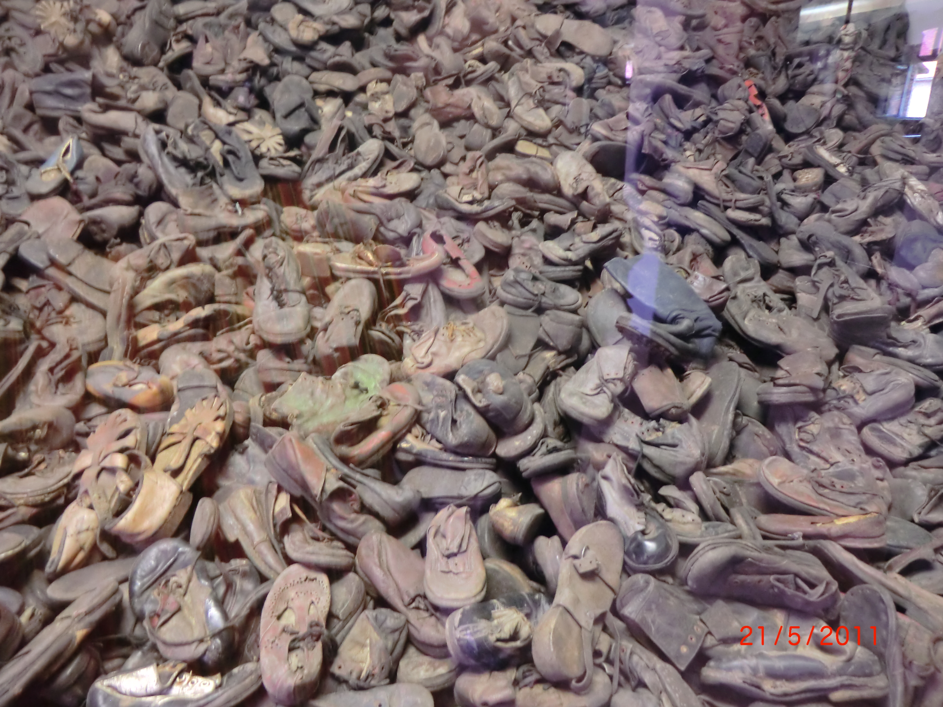 Shoes At Auschwitz